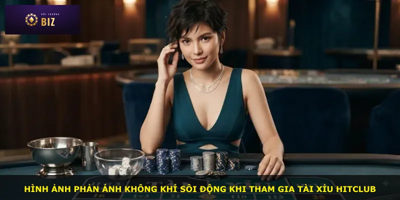 Hình ảnh phản ánh không khí sôi động khi tham gia Tài xỉu Hitclub