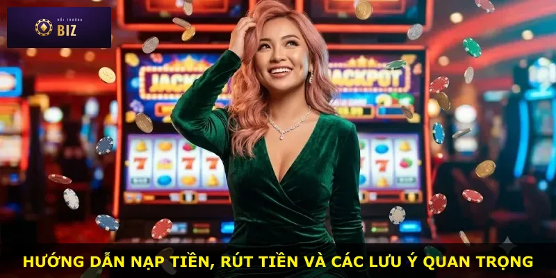 Hướng dẫn nạp tiền, rút tiền và các lưu ý quan trọng