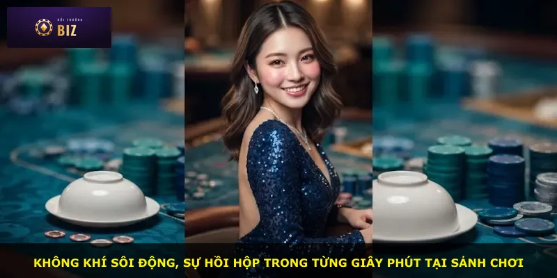 Không khí sôi động, sự hồi hộp trong từng giây phút tại sảnh chơi