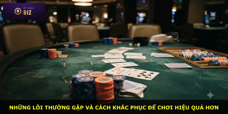 Những lỗi thường gặp và cách khắc phục để chơi hiệu quả hơn